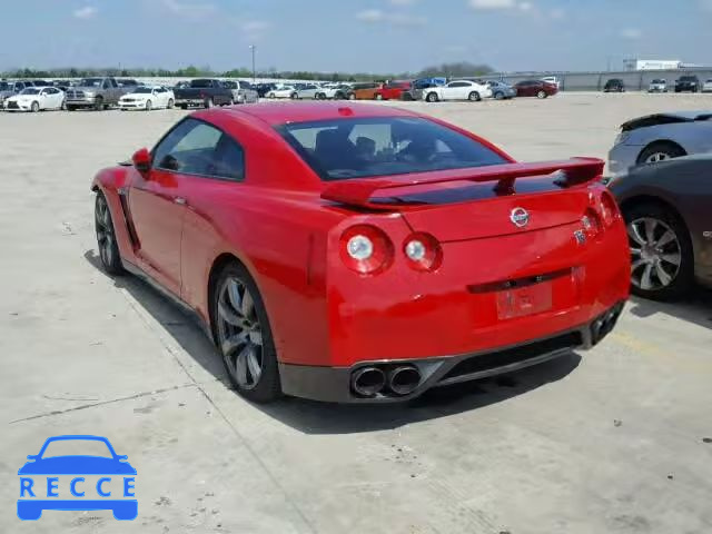 2009 NISSAN GT-R BASE JN1AR54FX9M252885 зображення 2