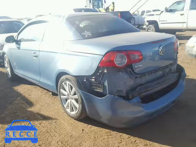 2007 VOLKSWAGEN EOS 2.0T L WVWFA71F17V036747 image 2