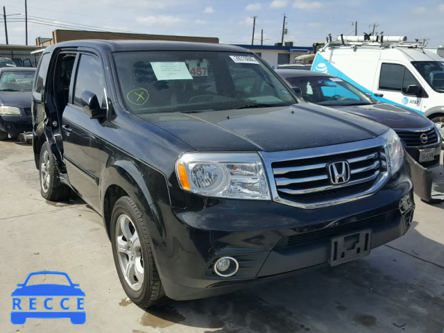 2014 HONDA PILOT EXLN 5FNYF3H72EB020909 image 0