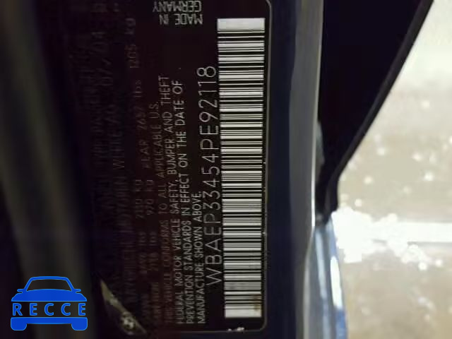 2004 BMW 325 XIT WBAEP33454PE92118 image 9