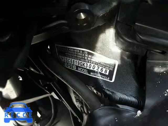 2016 HONDA GL1800 B JH2SC6819GK300268 image 9