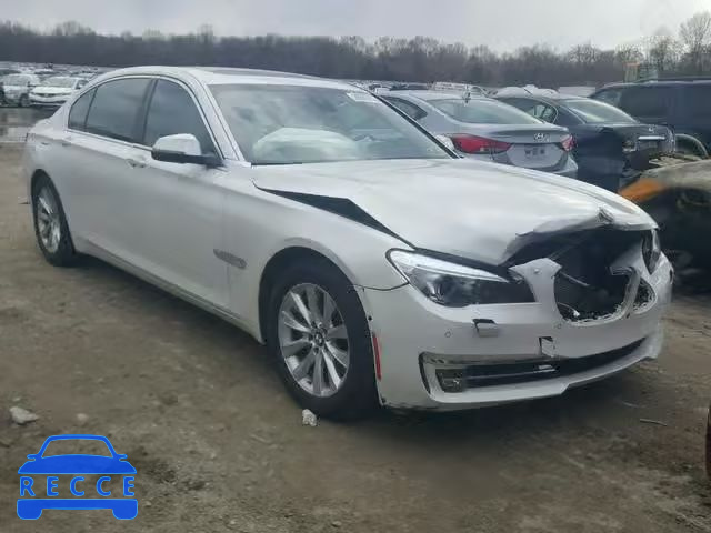 2013 BMW 740 LXI WBAYF4C54DD127880 зображення 0