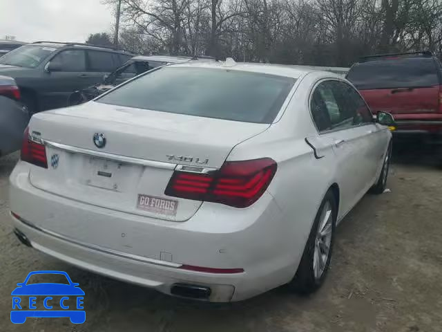 2013 BMW 740 LXI WBAYF4C54DD127880 зображення 3