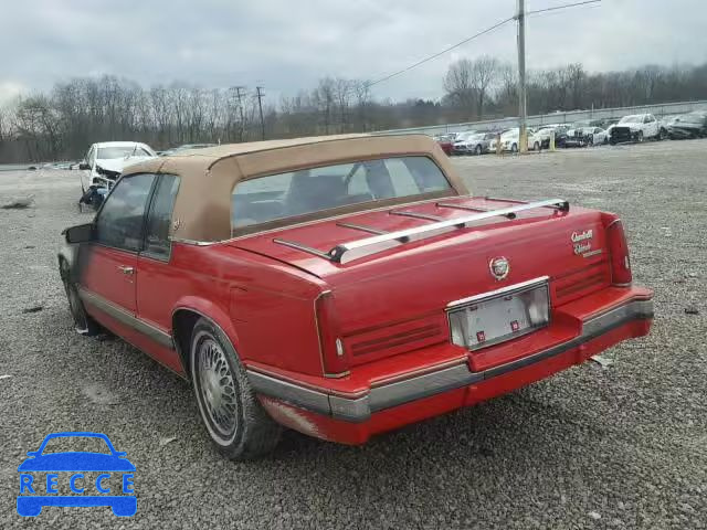 1991 CADILLAC ELDORADO 1G6EL13B2MU601234 зображення 2