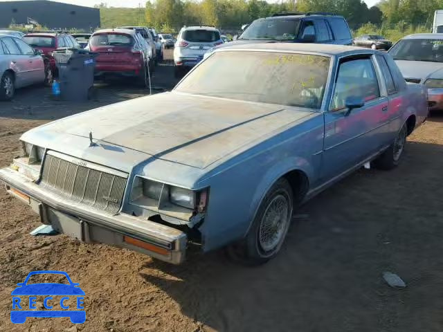 1986 BUICK REGAL LIMI 1G4GM47Y1GP401107 зображення 1