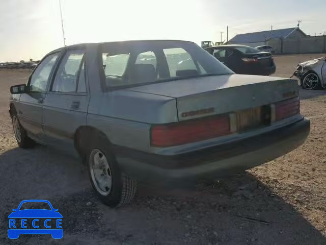 1991 CHEVROLET CORSICA LT 1G1LT53T8MY231056 image 2