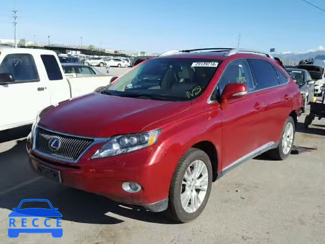 2012 LEXUS RX 450 JTJBC1BA6C2428771 зображення 1