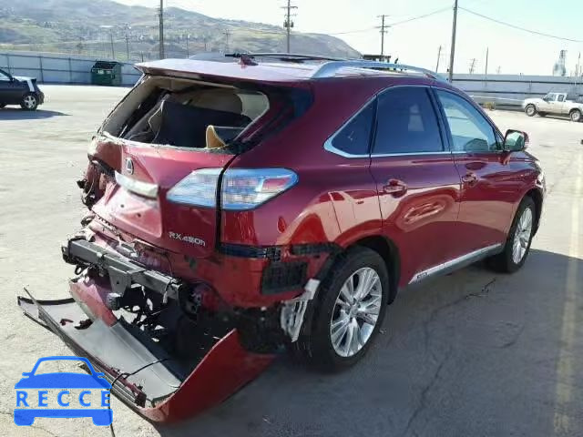 2012 LEXUS RX 450 JTJBC1BA6C2428771 зображення 3