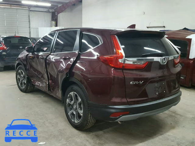 2018 HONDA CR-V EX 7FARW1H52JE011665 зображення 2