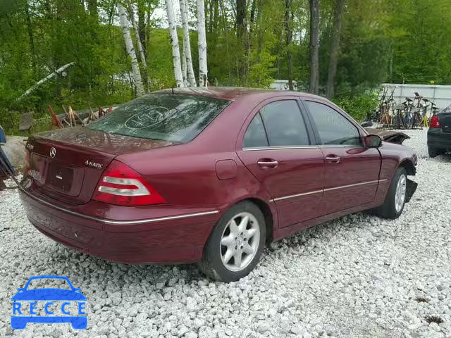 2005 MERCEDES-BENZ C 320 4MAT WDBRF84J25F698511 зображення 3