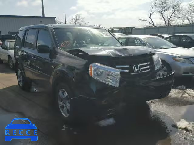 2014 HONDA PILOT EXLN 5FNYF4H72EB015697 image 0