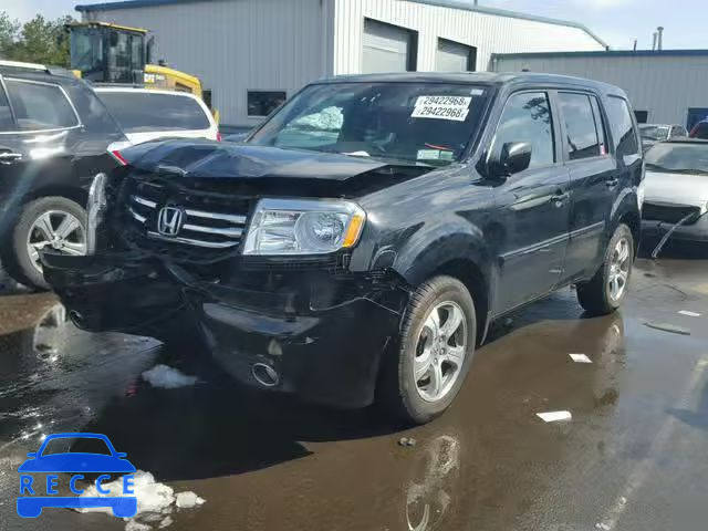 2014 HONDA PILOT EXLN 5FNYF4H72EB015697 image 1