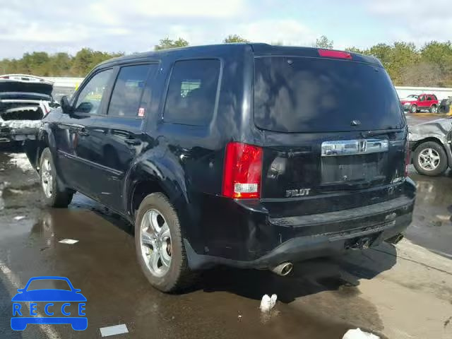 2014 HONDA PILOT EXLN 5FNYF4H72EB015697 image 2