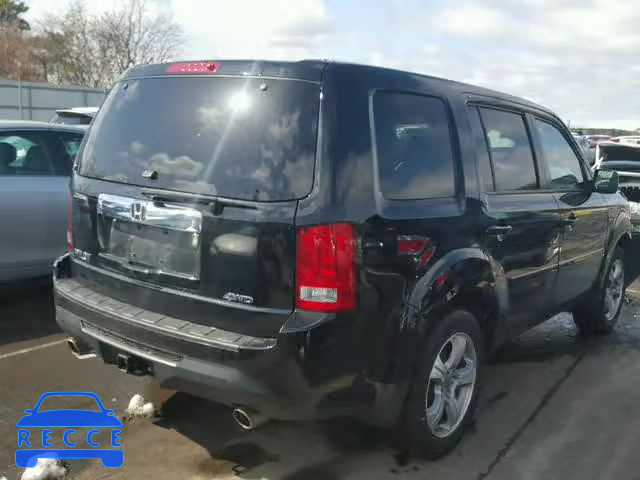 2014 HONDA PILOT EXLN 5FNYF4H72EB015697 image 3