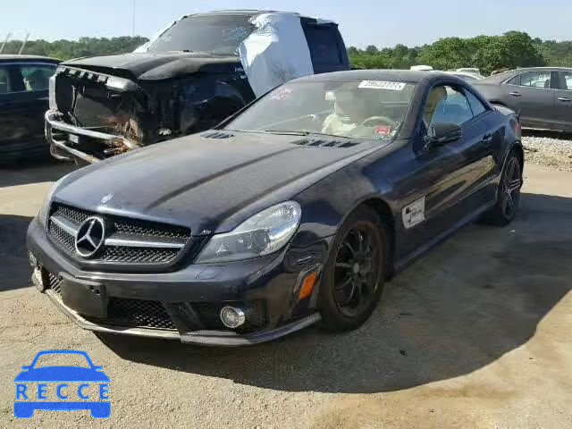 2009 MERCEDES-BENZ SL 63 AMG WDBSK70F29F154539 image 1