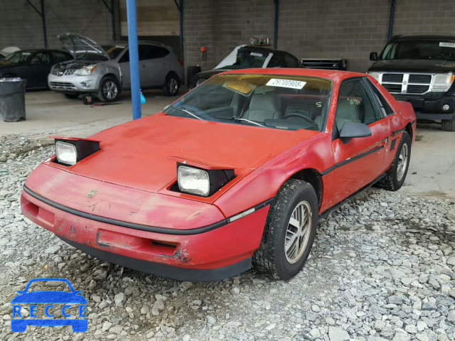 1988 PONTIAC FIERO 1G2PE11R1JP207318 image 1