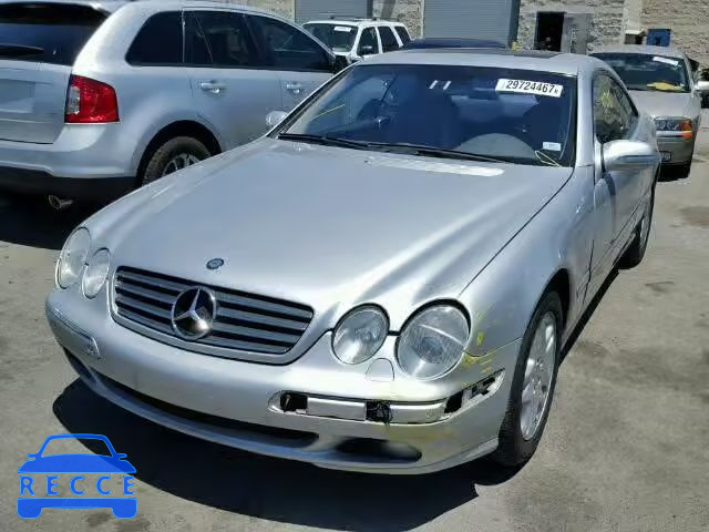 2002 MERCEDES-BENZ CL 500 WDBPJ75J52A024120 image 1