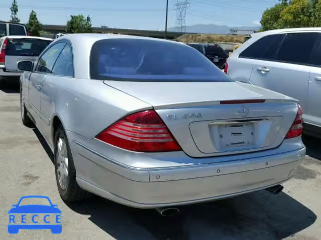 2002 MERCEDES-BENZ CL 500 WDBPJ75J52A024120 image 2