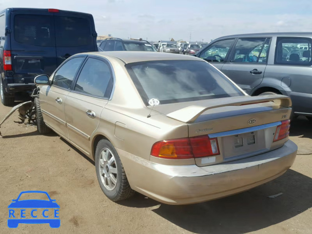 2001 KIA OPTIMA MAG KNAGD124615096260 image 2