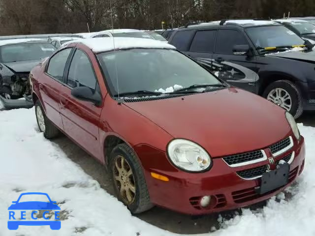 2005 DODGE NEON SX 2. 1B3ES46C65D131623 Bild 0