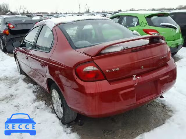 2005 DODGE NEON SX 2. 1B3ES46C65D131623 image 2