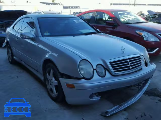 2002 MERCEDES-BENZ CLK 430 WDBLJ70GX2T122851 зображення 0