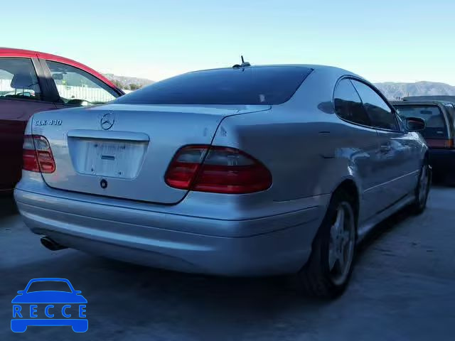 2002 MERCEDES-BENZ CLK 430 WDBLJ70GX2T122851 зображення 3