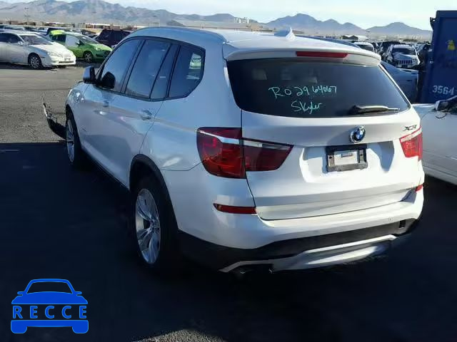 2016 BMW X3 XDRIVE3 5UXWX7C52G0R18153 image 2