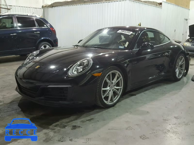 2017 PORSCHE 911 CARRER WP0AA2A94HS107143 image 1