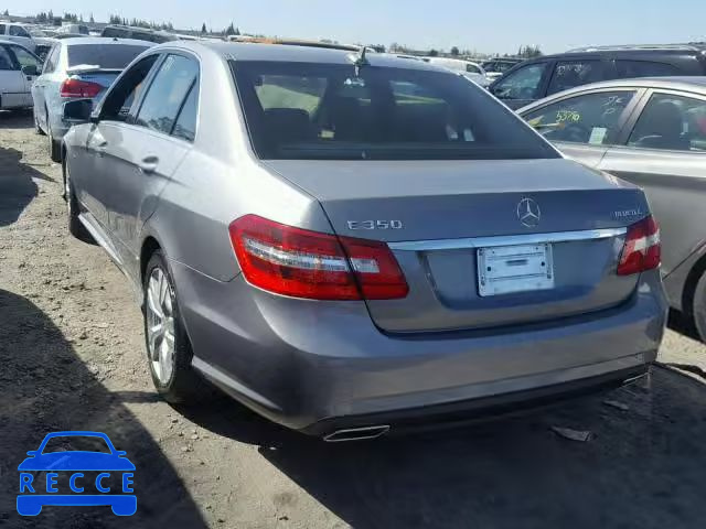 2011 MERCEDES-BENZ E 350 BLUE WDDHF2EB0BA299855 image 2