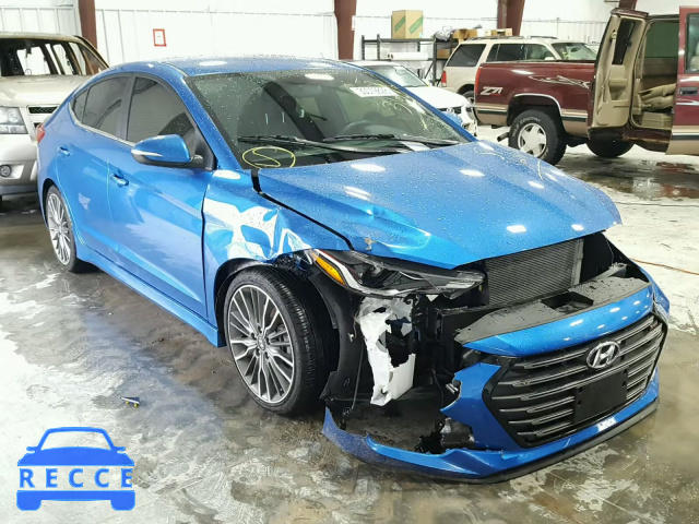 2017 HYUNDAI ELANTRA SP KMHD04LB8HU338610 image 0
