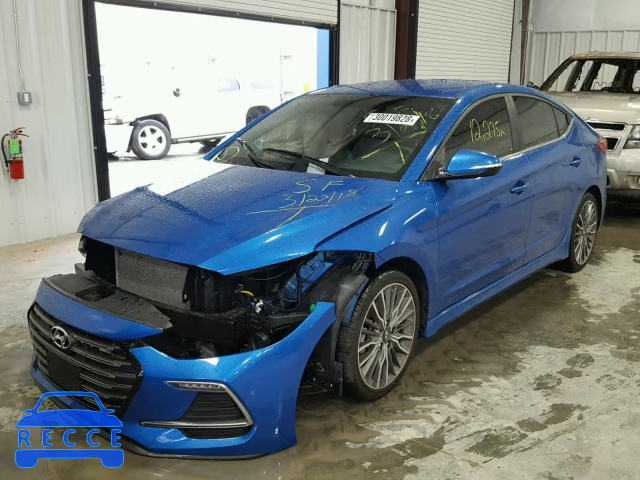 2017 HYUNDAI ELANTRA SP KMHD04LB8HU338610 image 1