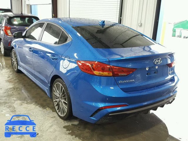 2017 HYUNDAI ELANTRA SP KMHD04LB8HU338610 image 2
