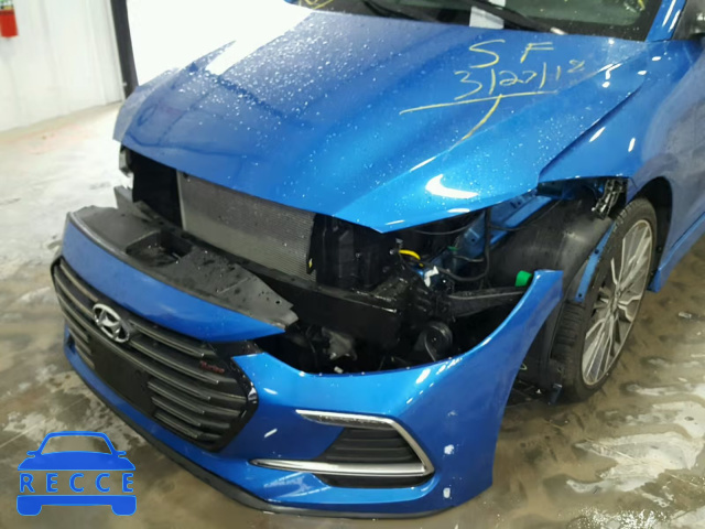 2017 HYUNDAI ELANTRA SP KMHD04LB8HU338610 image 8