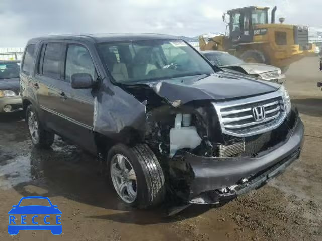 2014 HONDA PILOT EXLN 5FNYF4H75EB012633 image 0