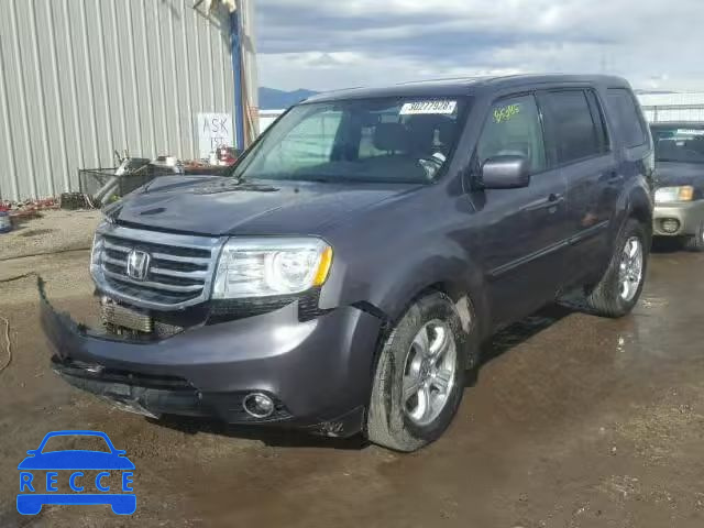 2014 HONDA PILOT EXLN 5FNYF4H75EB012633 image 1