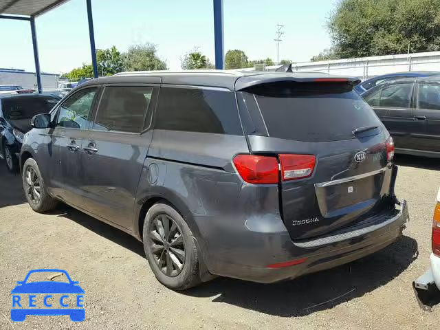 2017 KIA SEDONA EX KNDMC5C13H6263604 зображення 2