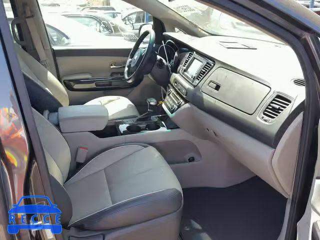 2017 KIA SEDONA EX KNDMC5C13H6263604 зображення 4