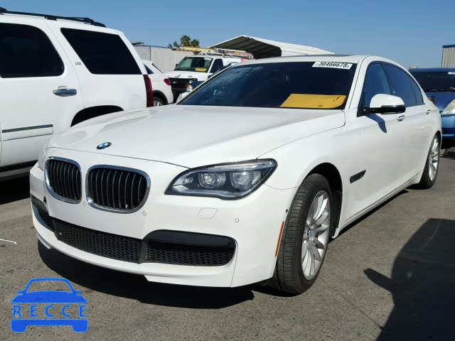 2014 BMW 750 LI WBAYE8C51ED134880 image 1