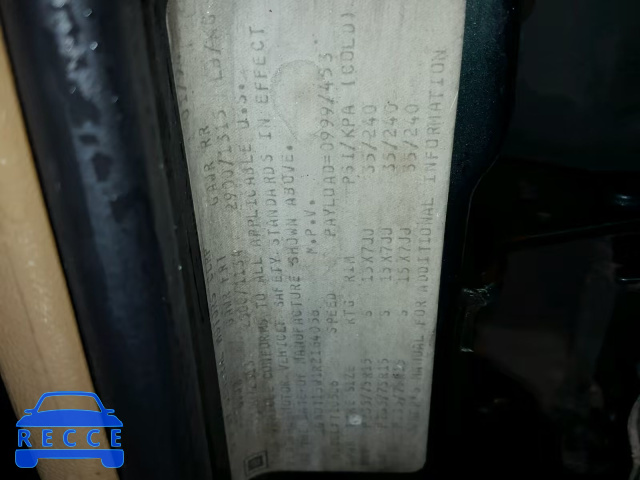 1994 CHEVROLET BLAZER S10 1GNDT13W1R2164056 image 9