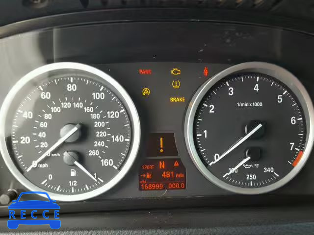 2009 BMW X6 XDRIVE3 5UXFG43599L223636 image 7