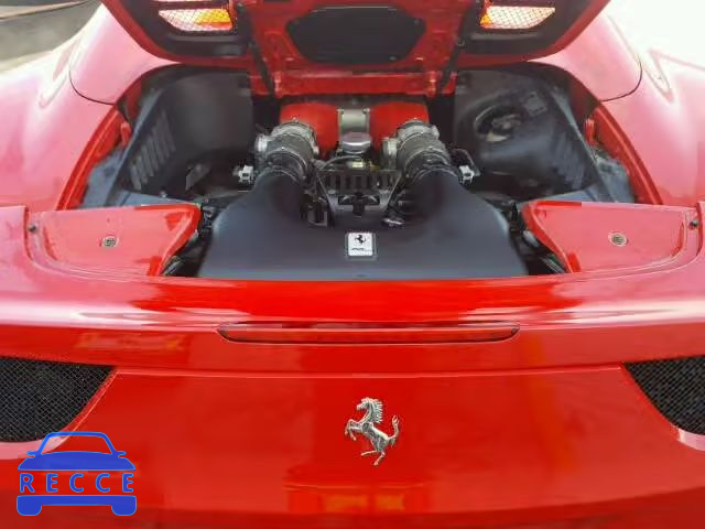 2013 FERRARI 458 SPIDER ZFF68NHA9D0195648 зображення 6