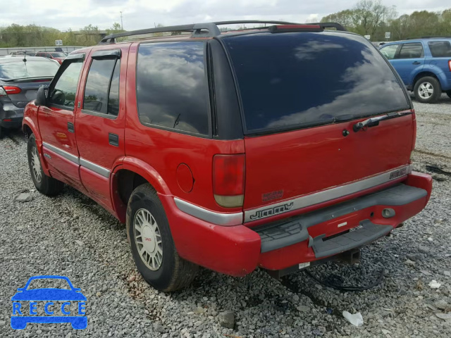 1998 GMC S15 JIMMY 1GKDT13W9W2562995 image 2