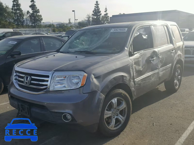 2014 HONDA PILOT EXLN 5FNYF3H76EB018628 Bild 1