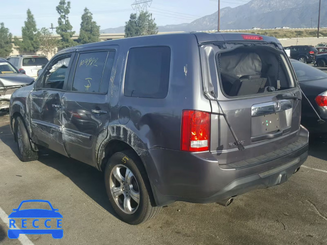2014 HONDA PILOT EXLN 5FNYF3H76EB018628 Bild 2