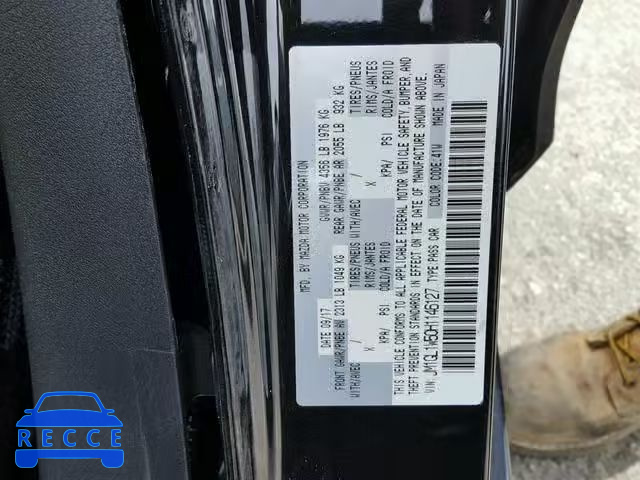 2017 MAZDA 6 GRAND TO JM1GL1W50H1146127 image 9