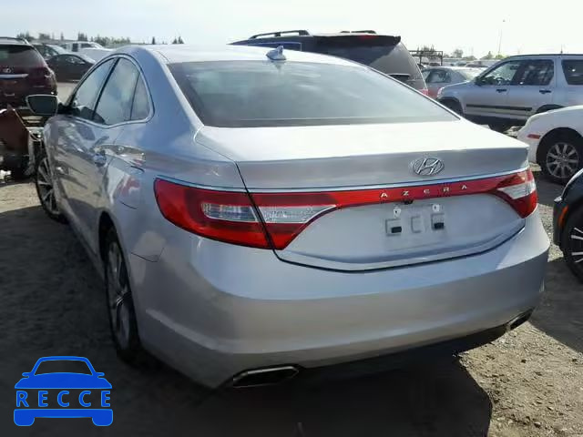 2015 HYUNDAI AZERA KMHFG4JG7FA472400 image 2