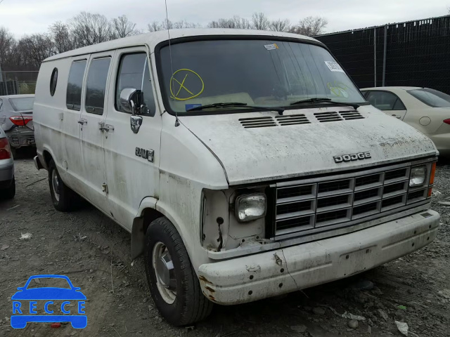 1987 DODGE RAM VAN B2 2B7HB23T5HK234014 Bild 0