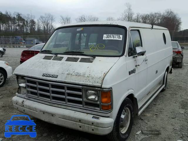 1987 DODGE RAM VAN B2 2B7HB23T5HK234014 image 1