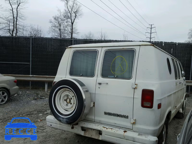 1987 DODGE RAM VAN B2 2B7HB23T5HK234014 image 3